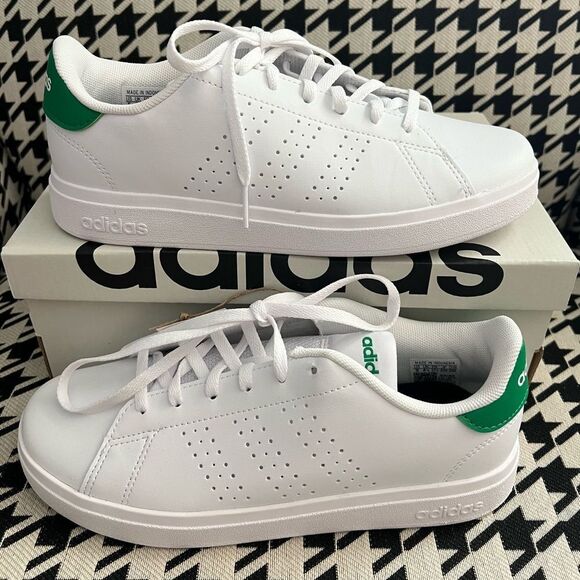 Adidas Advantage Base 2.0 Kids' Shoes- Size 5 - Picture 1 of 8